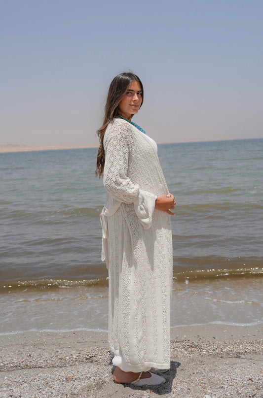 Coastal Cardigan-beige