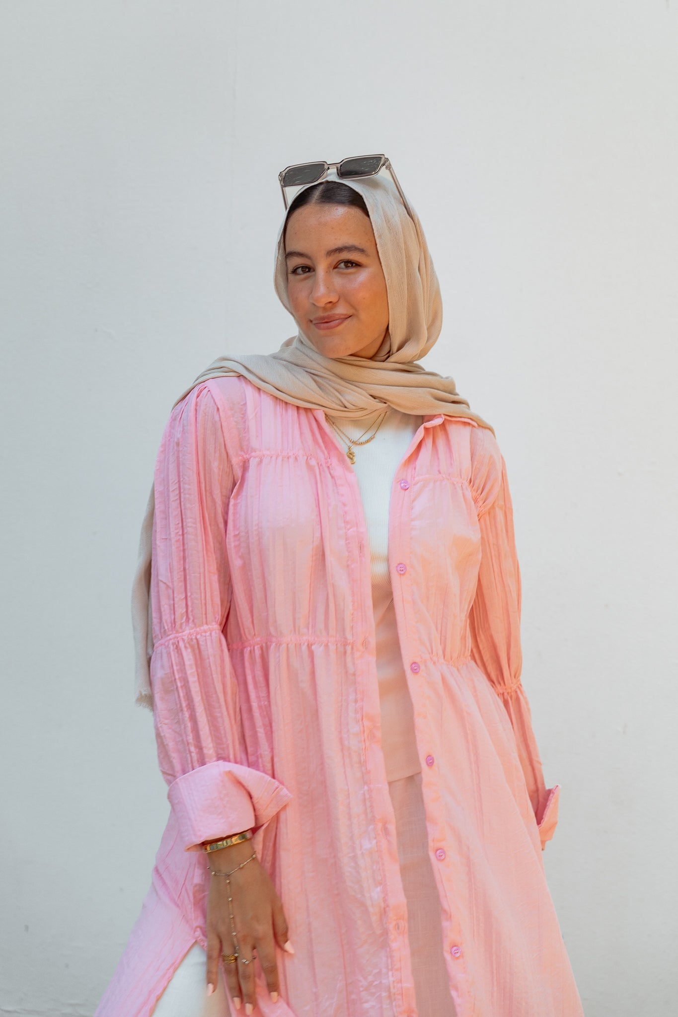 Crushed shirt ( pink )
