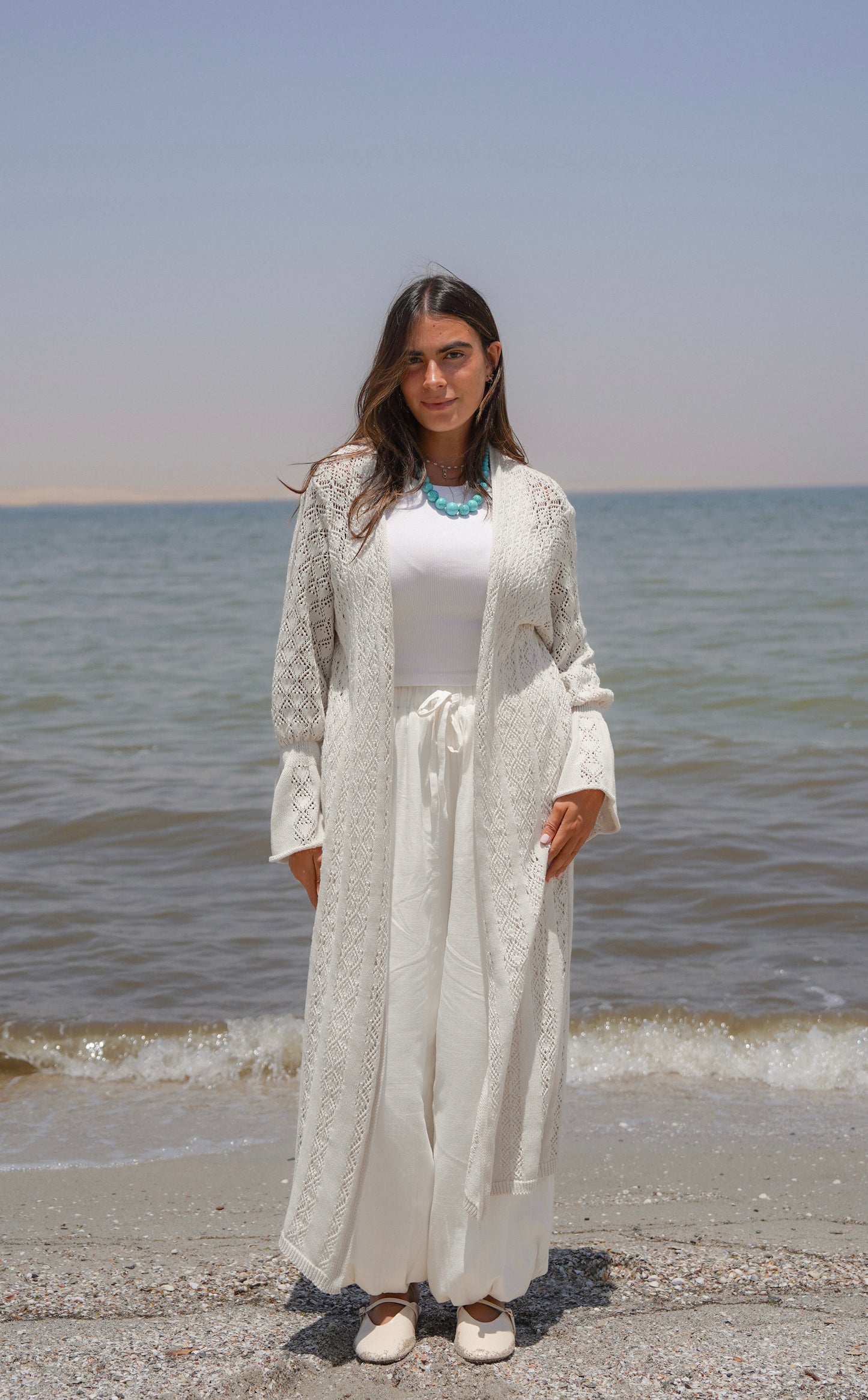Coastal Cardigan-beige