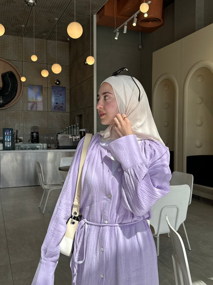 Muslin shirt ( lavender)