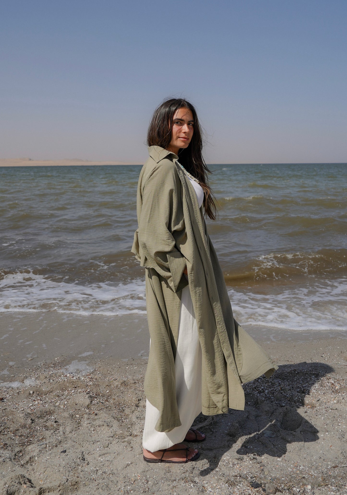 Sunrise shirt-Olive