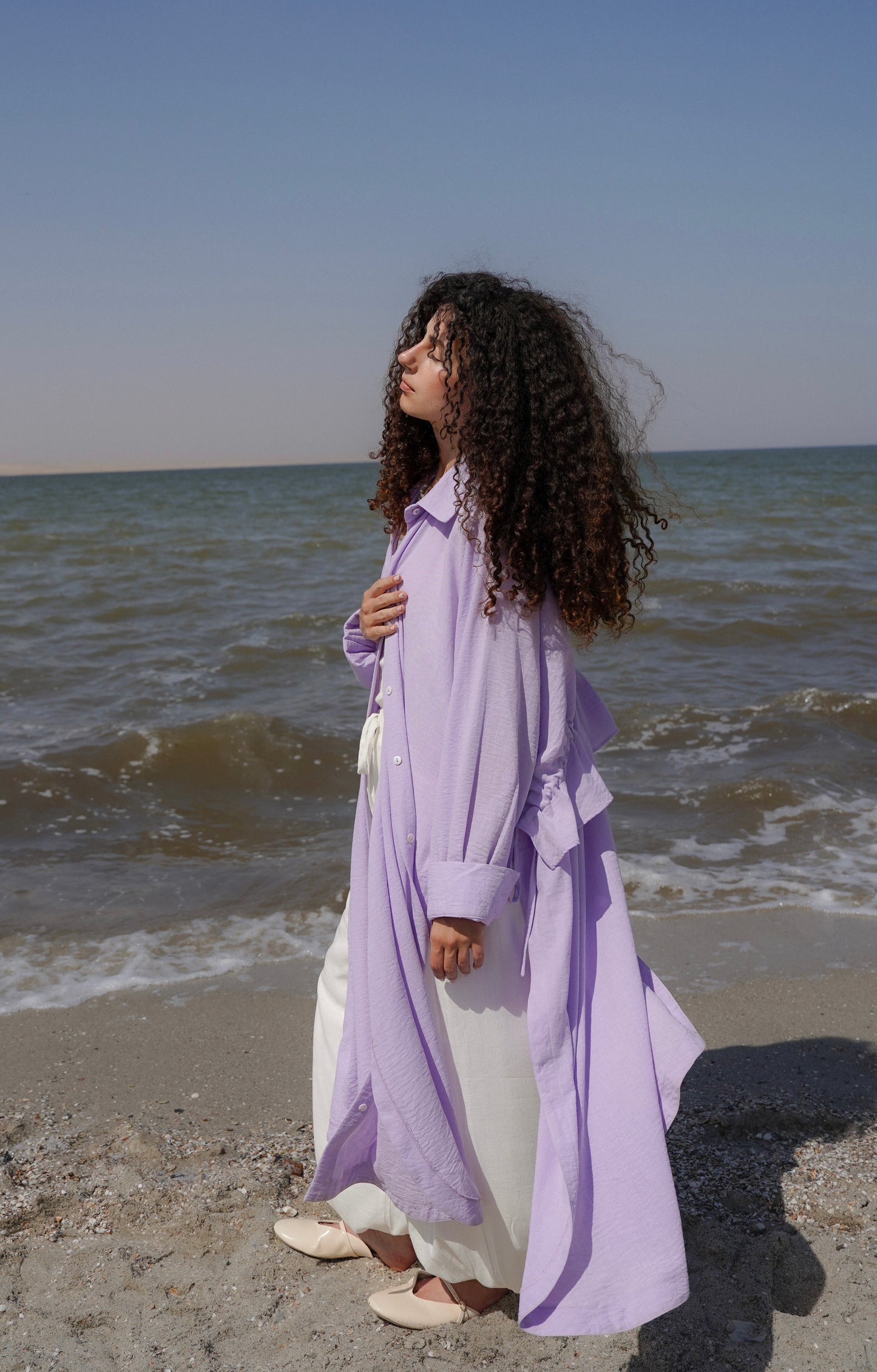 Sunrise shirt-Lavender
