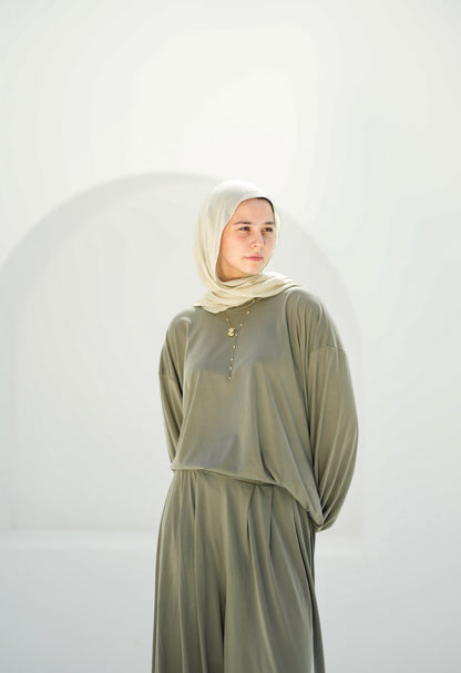 Drape Set-Olive
