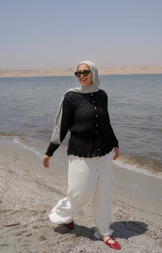 Breeze Cardigan-Black