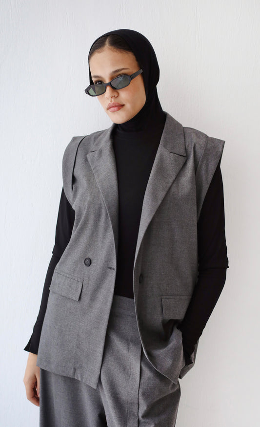 Vest Set - Grey