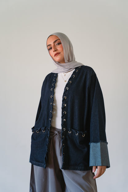 Denim Loop Jacke