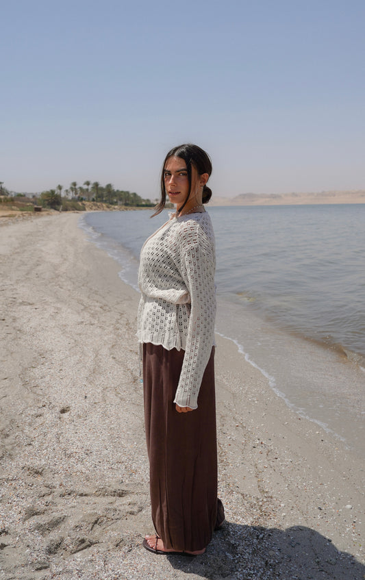 Breeze Cardigan- Beige