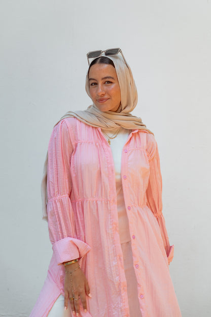 Crushed shirt ( pink )