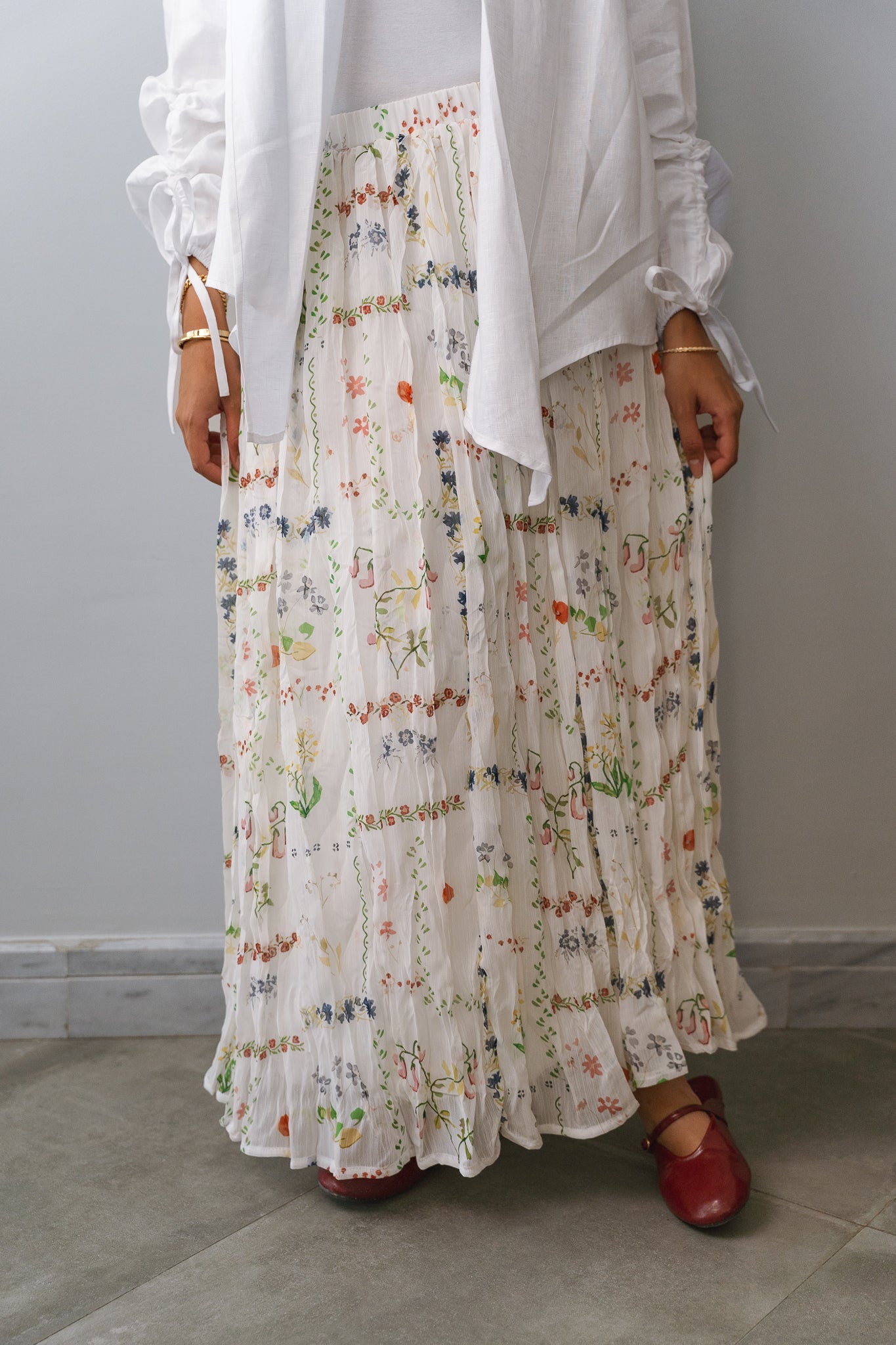 Floral skirt