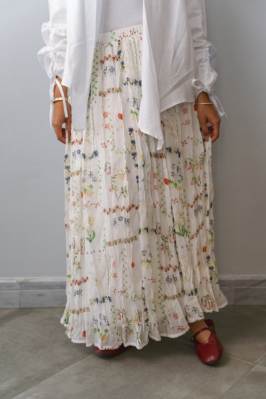 Floral skirt