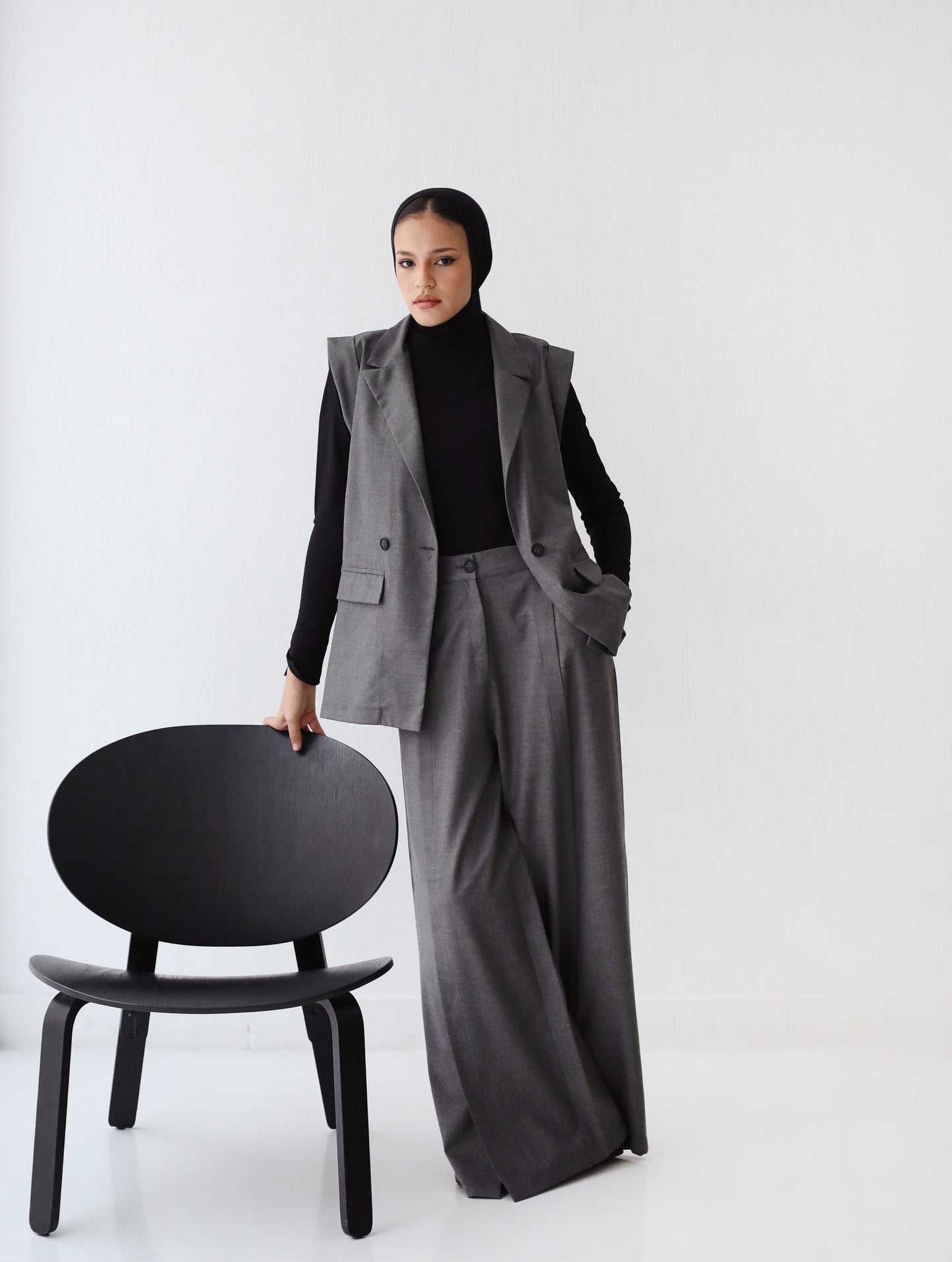 Vest Set - Grey