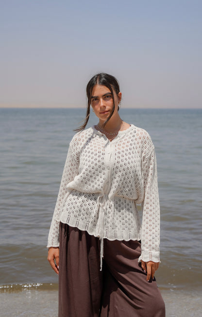 Breeze Cardigan- Beige