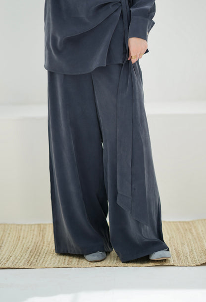 Flowing Set- Smoke Grey
