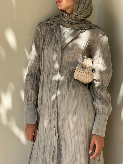 Crushed shirt ( olive)
