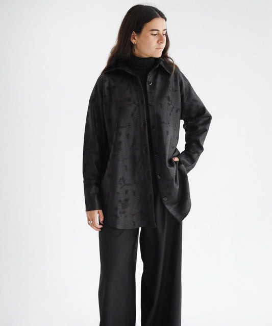 Suede Textured Shirt