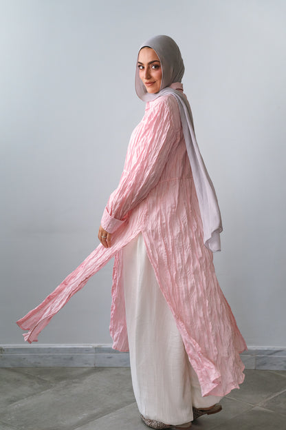 Crushed shirt-pink