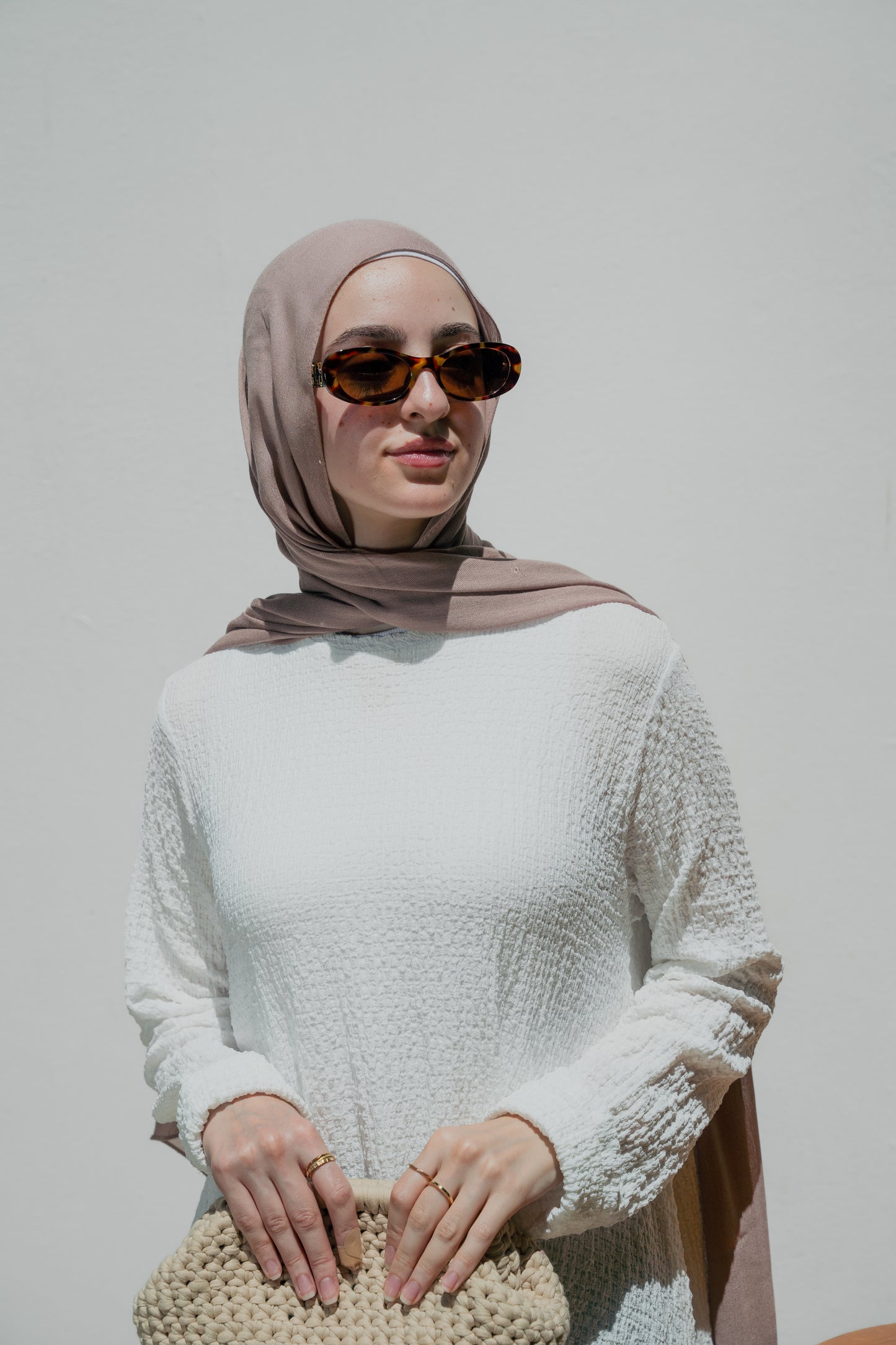 Crinkle High low top ( white)