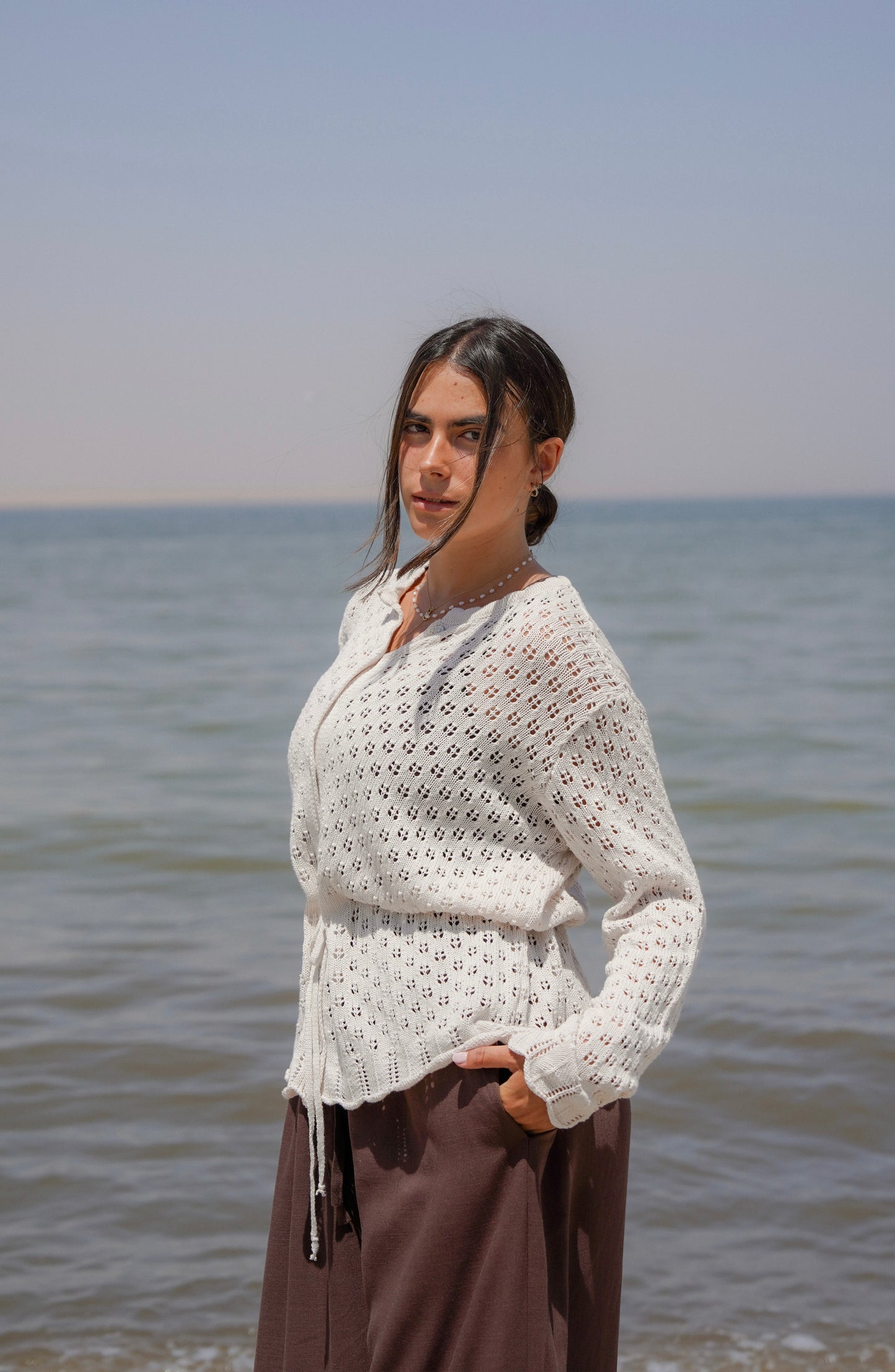 Breeze Cardigan- Beige