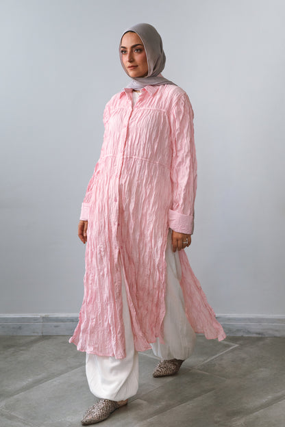 Crushed shirt-pink